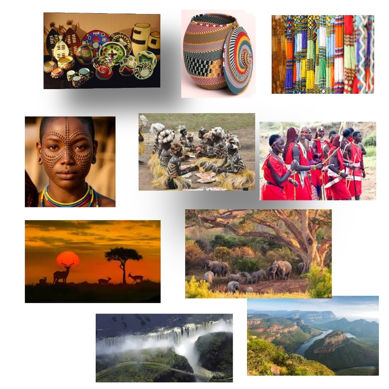 Africa Mood Board by priyabadhiyan on Style Sourcebook