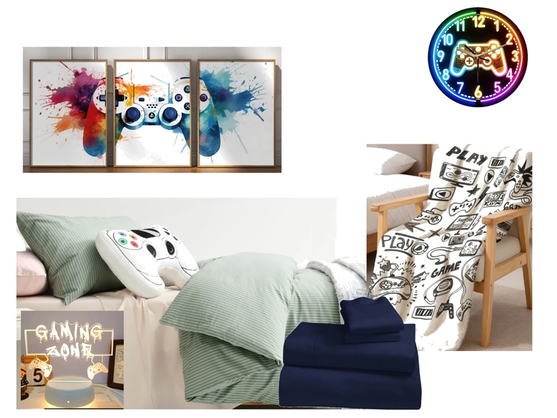 Leo"s bedroom Mood Board by IvanaM Interiors on Style Sourcebook