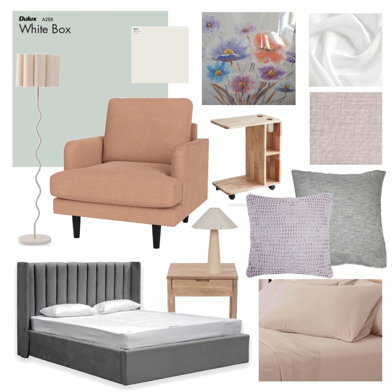 Kayla's Master 3 Mood Board by Megan Woodgate Interiors on Style Sourcebook