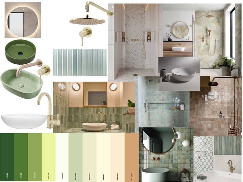 Brett & Lisa Guest Bathroom Mood Board by Leaine on Style Sourcebook