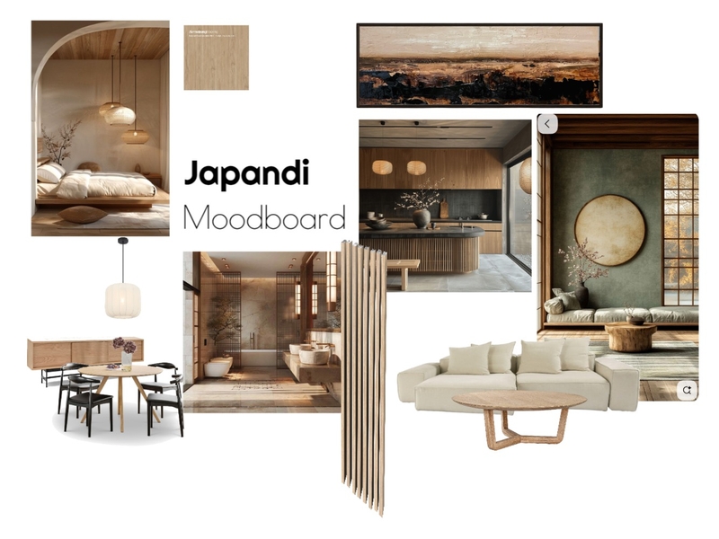 JAPANDI Mood Board by Tru&Mar on Style Sourcebook