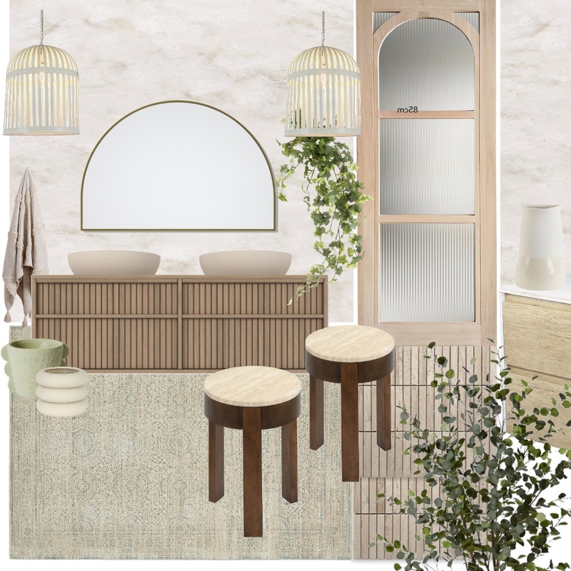 Emma Blomfield Veil Blue Mood Board by Unitex Rugs on Style Sourcebook