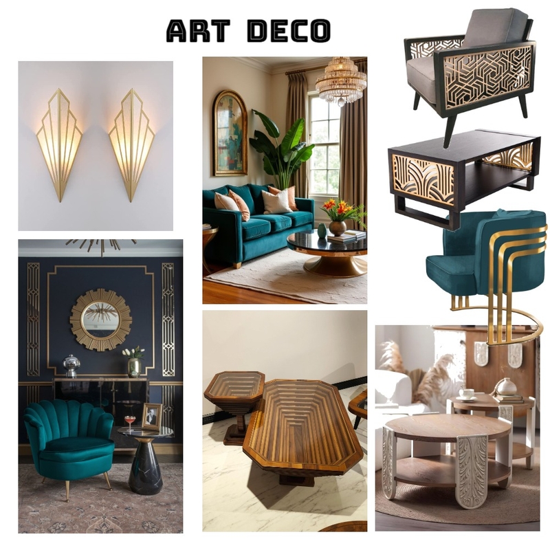 ART DECO Mood Board by Haron Kariithi on Style Sourcebook