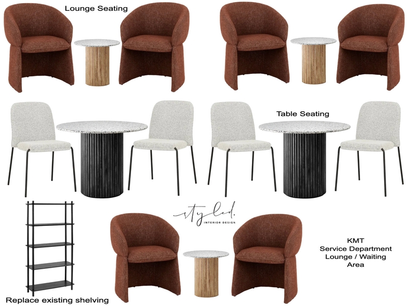 KMT - Nambour Service Department Mood Board by Styled Interior Design on Style Sourcebook