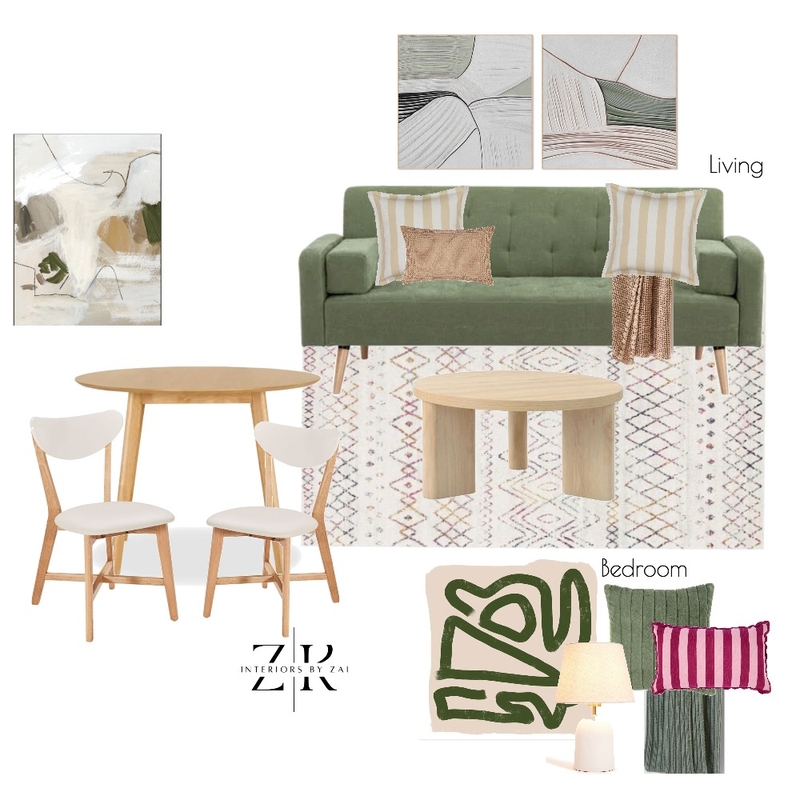 Earthy Scandanavian Home Mood Board by Interiors By Zai on Style Sourcebook
