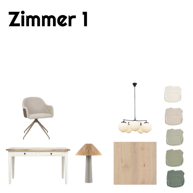Zimmer 1 Mood Board by Müller on Style Sourcebook