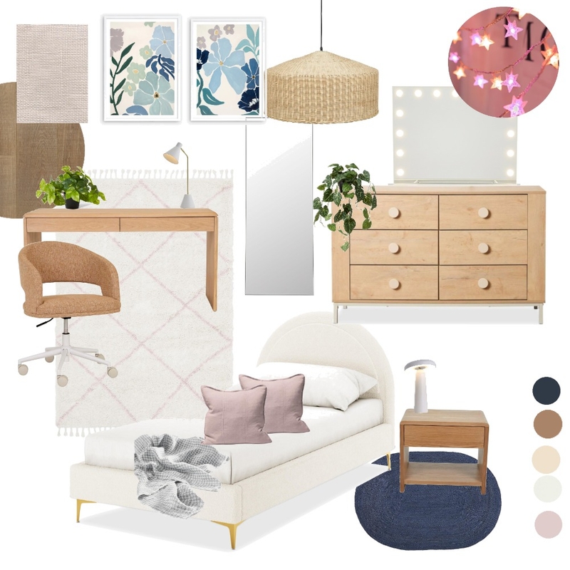 Habitacion preadolescente v.1 Mood Board by Ivapellini on Style Sourcebook