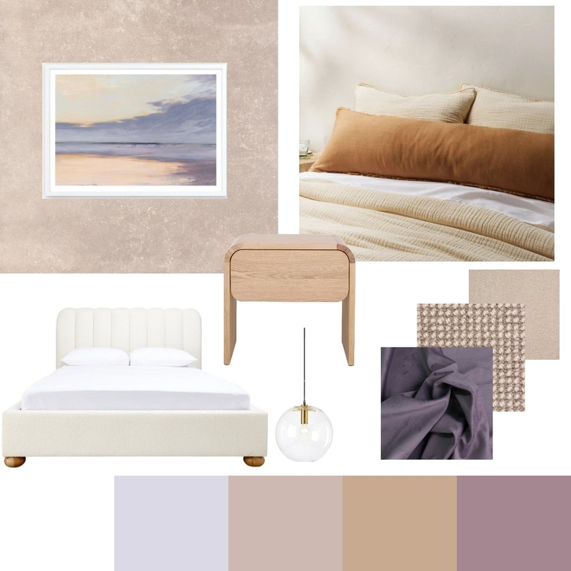 חדר שינה Interior Design Mood Board by sivang