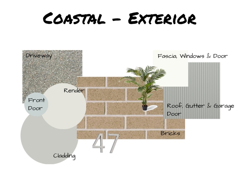 Coastal Exterior Colour Board Mood Board by HerHaus Designs on Style Sourcebook