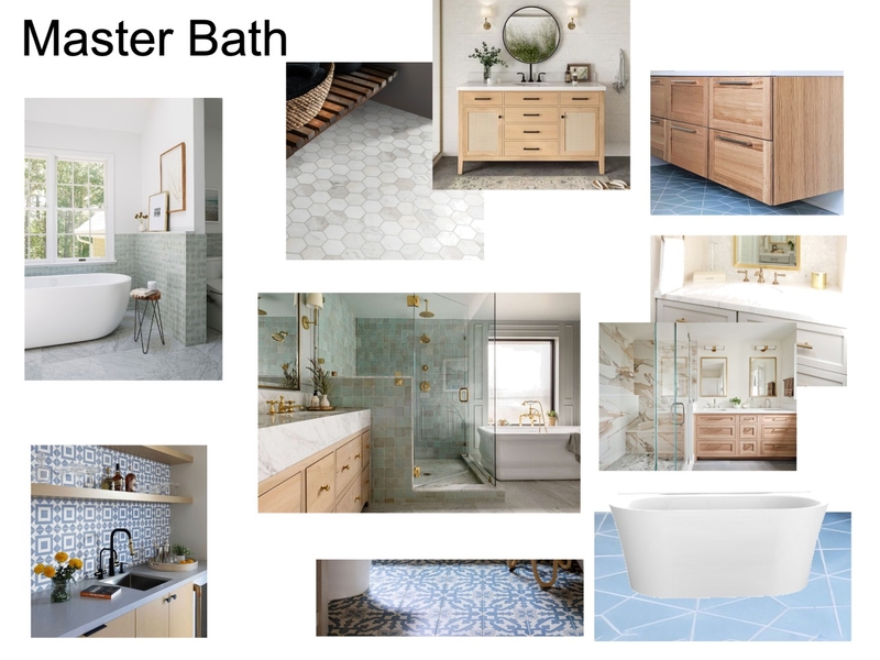 Primary Bathroom (Draft) Mood Board by MTLuppino@gmail.com on Style Sourcebook