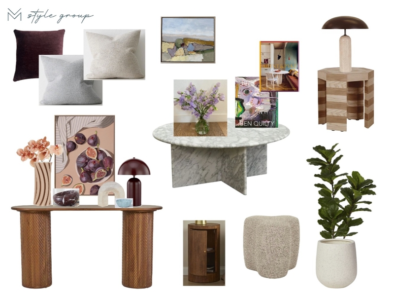 Revised Concept 2 - Oak Grove Mood Board by The VM Style Group on Style Sourcebook