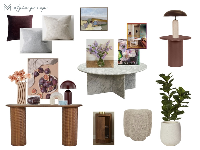 Revised Concept 3 - Oak Grove Mood Board by The VM Style Group on Style Sourcebook