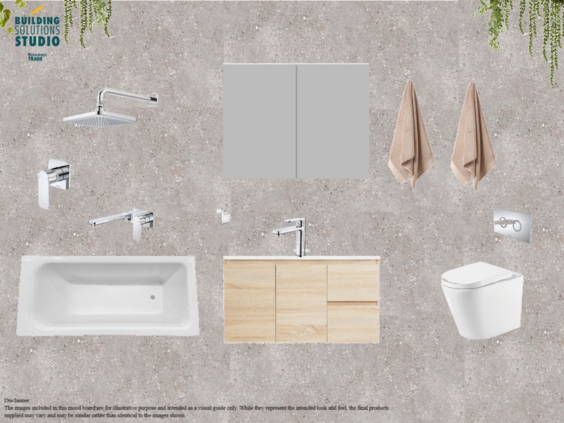 BSS Mood Board - Chrome Bathroom Mood Board by Gabby.cordina on Style Sourcebook