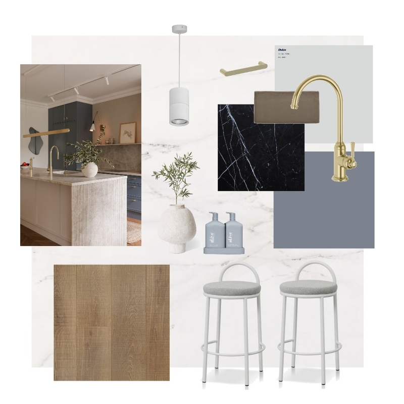 Light Transitional Kitchen 2 Mood Board by Little Corners on Style Sourcebook