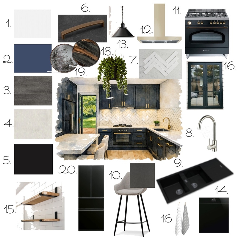 Kitchen Mood Board by SMHolmes on Style Sourcebook
