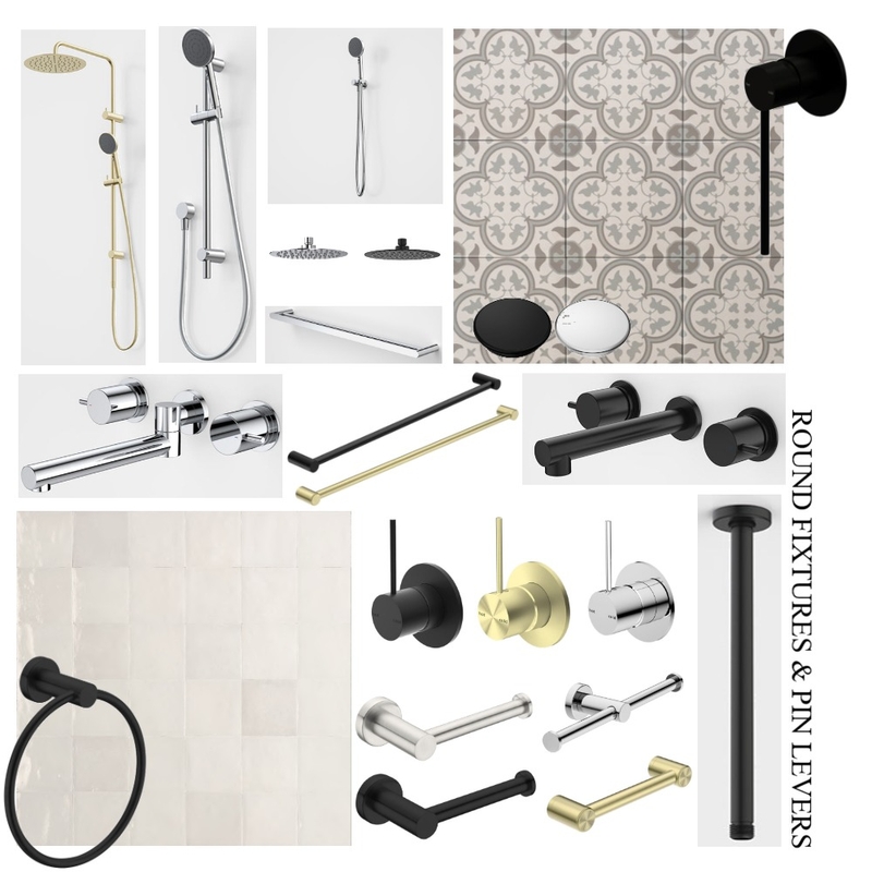ROUND FIXTURES & PIN LEVERS Mood Board by hanzkie99 on Style Sourcebook