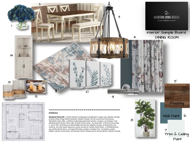 Module 9 - Furniture & Accessories - Dining Room Mood Board by shannonberry on Style Sourcebook