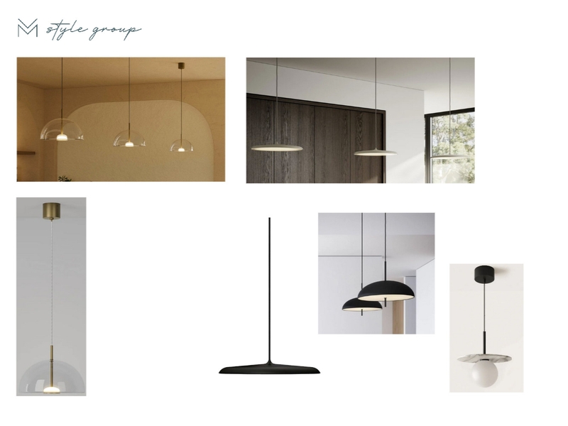 Kitchen - Pendant lights Mood Board by The VM Style Group on Style Sourcebook