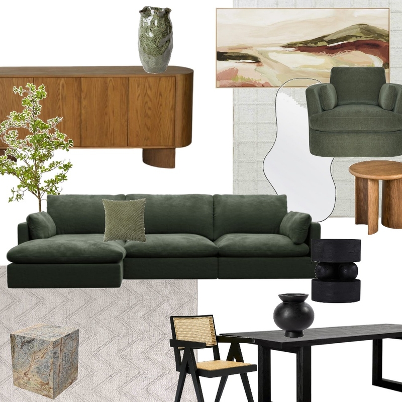 Willow Muse Forest Mood Board by James Lane on Style Sourcebook