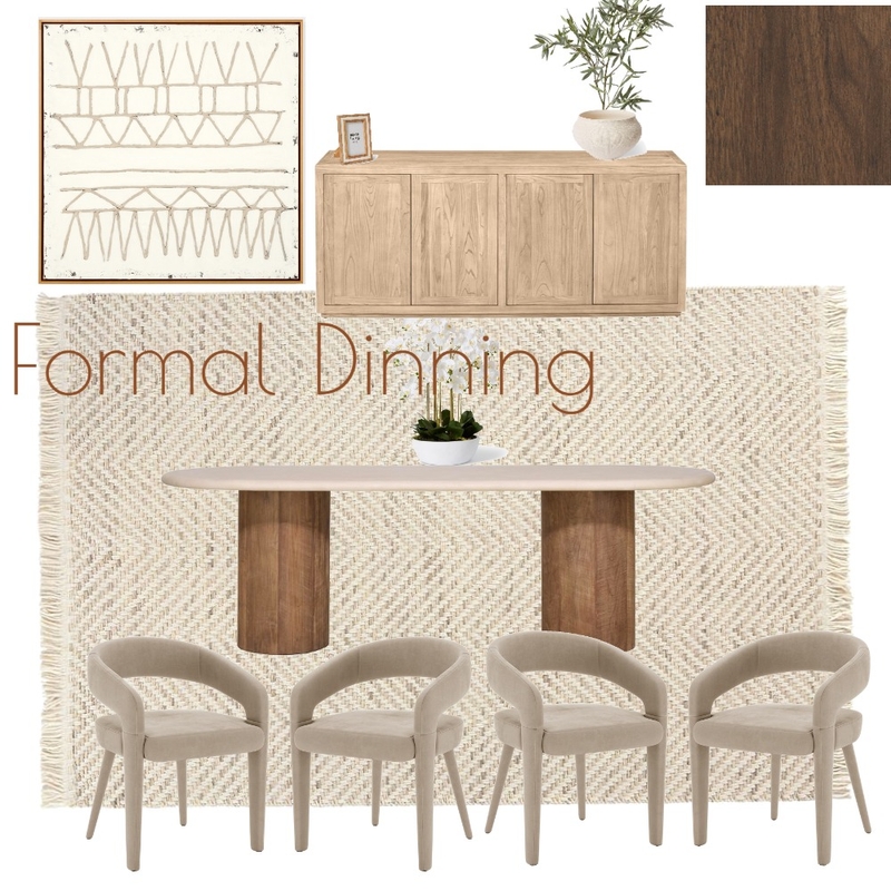 Windemere - Formal Dining Room Lighter Timber Mood Board by The Stylist Airlie Beach on Style Sourcebook