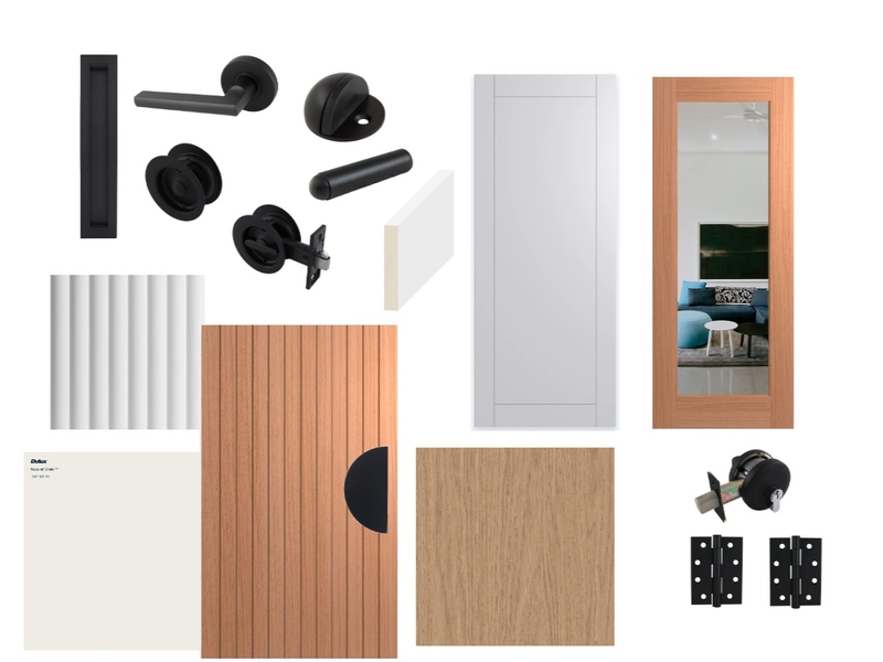Doors & Hardware + Skirtings/Architraves Mood Board by Tekell Family Homes on Style Sourcebook