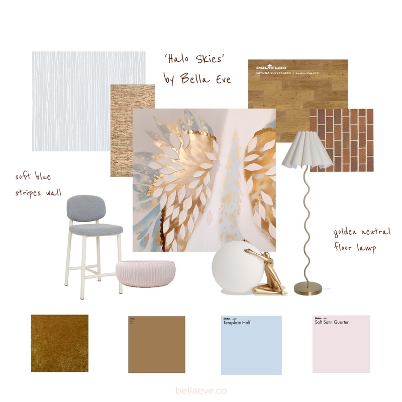 Halo Skies by Bella Eve Mood Board by Jela Bandojo on Style Sourcebook