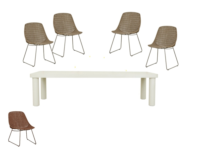 Outdoor Table - Globewest Interior Design Mood Board by The Stylist Airlie Beach