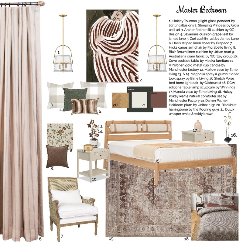 IDI bedroom Mood Board by Studio7 Stylings on Style Sourcebook