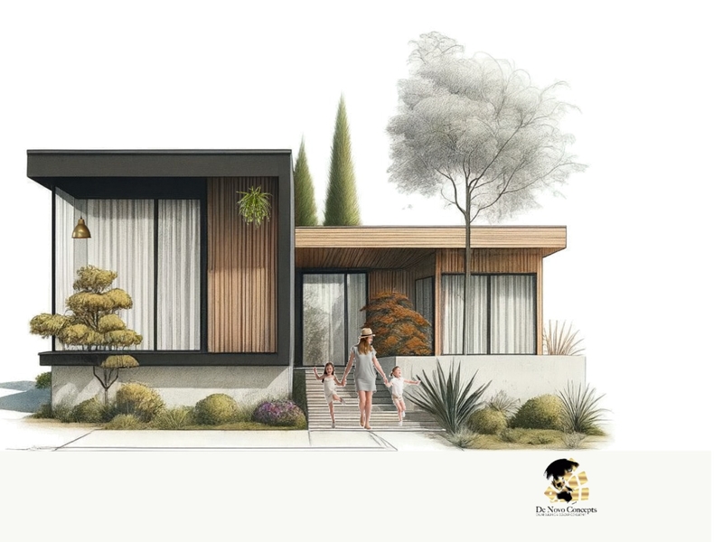 front elevation Mood Board by De Novo Concepts on Style Sourcebook