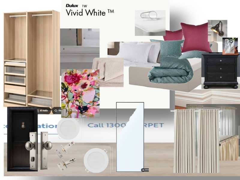 Main bedroom Mood Board by Jamie Slater on Style Sourcebook
