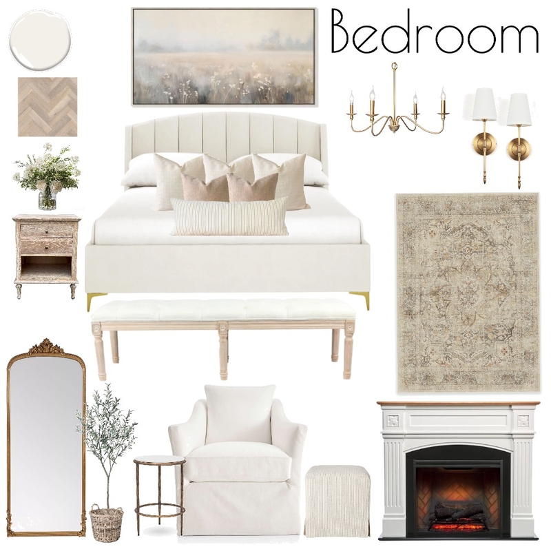 Bedroom Assignment 9 Mood Board by JessicaRoseMuller on Style Sourcebook