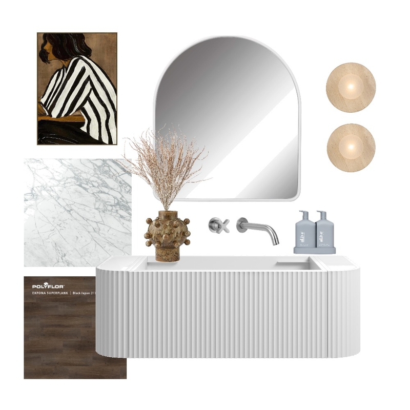 Ensuite Puhara Mood Board by Little Corners on Style Sourcebook