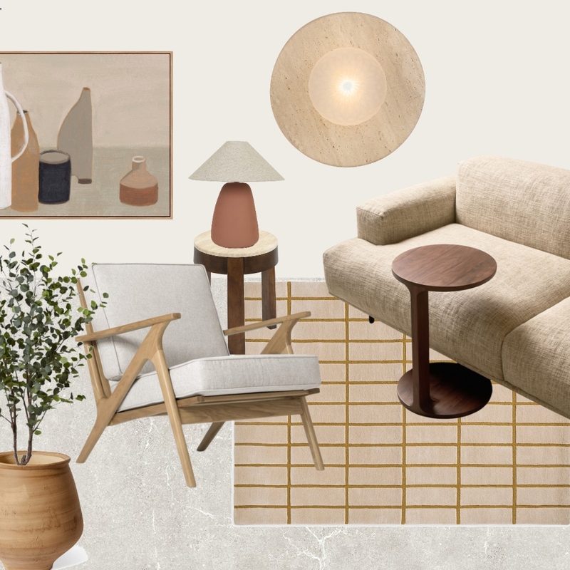 Marimekko Tiiliskivi Bronze Yellow Mood Board by Unitex Rugs on Style Sourcebook