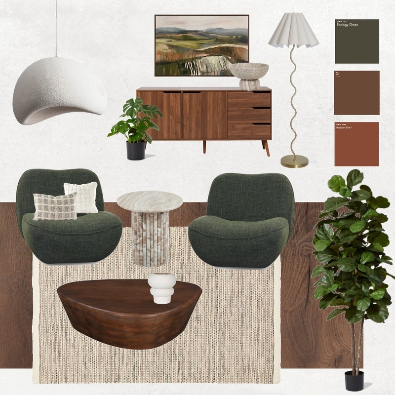 Mid-century modren Mood Board by Caitlyn.vb on Style Sourcebook