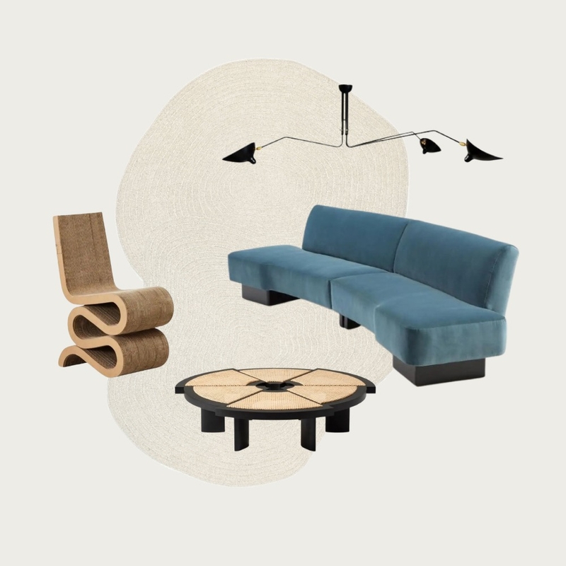 Chic Parisian Lounge by Janelle Mood Board by Miss Amara on Style Sourcebook