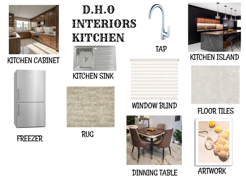 DHO KITCHEN Mood Board by disuinteriors on Style Sourcebook