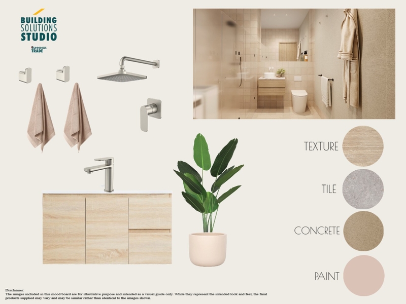 BSS Mood Board - Brushed Nickel Bathroom Mood Board by Gabby.cordina on Style Sourcebook