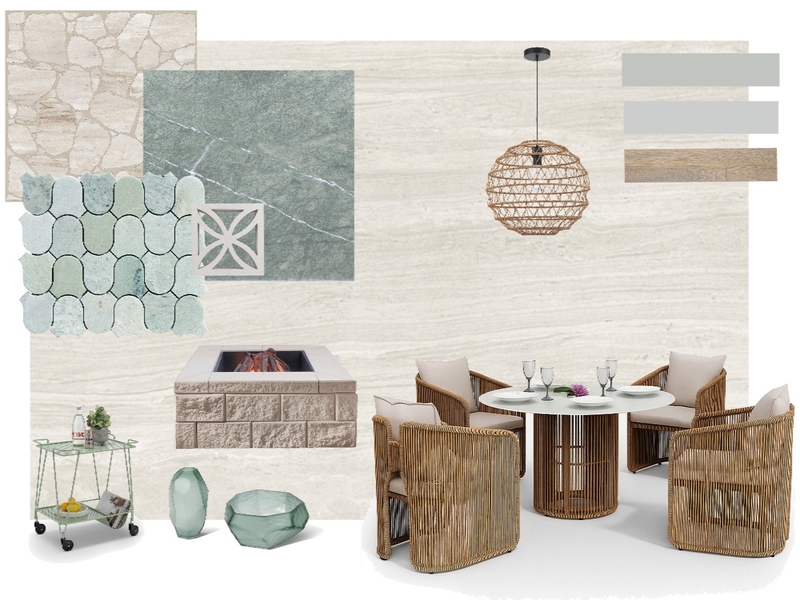 Silver Travertine - Alfresco Mood Board by TALOSTONE on Style Sourcebook