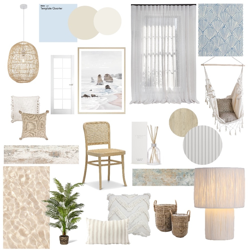 Coastal Mood Board by teangiford on Style Sourcebook
