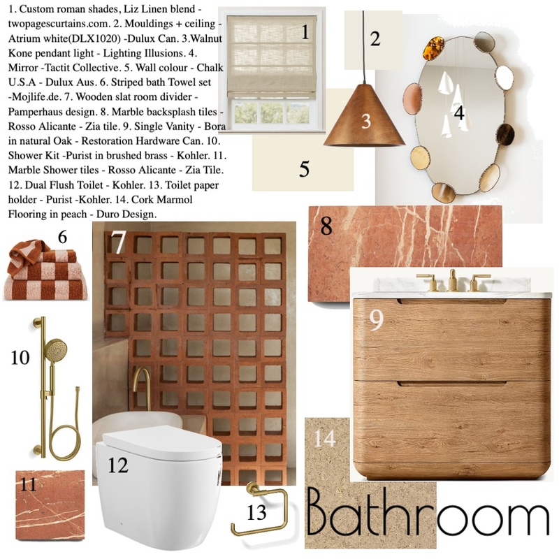 Bathroom Mood Board by ChelseyJanea on Style Sourcebook