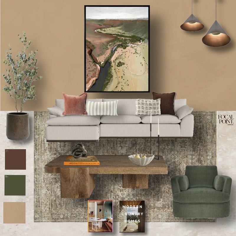 Lounge - Bonnie Wood opt 2 Mood Board by Focal Point Interior Design on Style Sourcebook