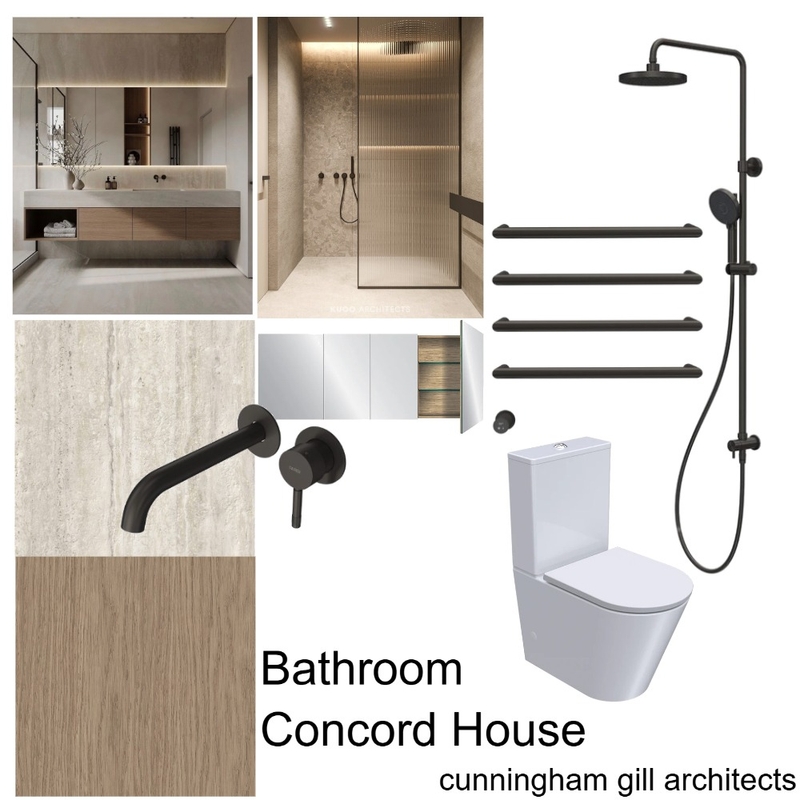 Dalamagas Bathroom Mood Board by Cunningham Gill Architecture on Style Sourcebook