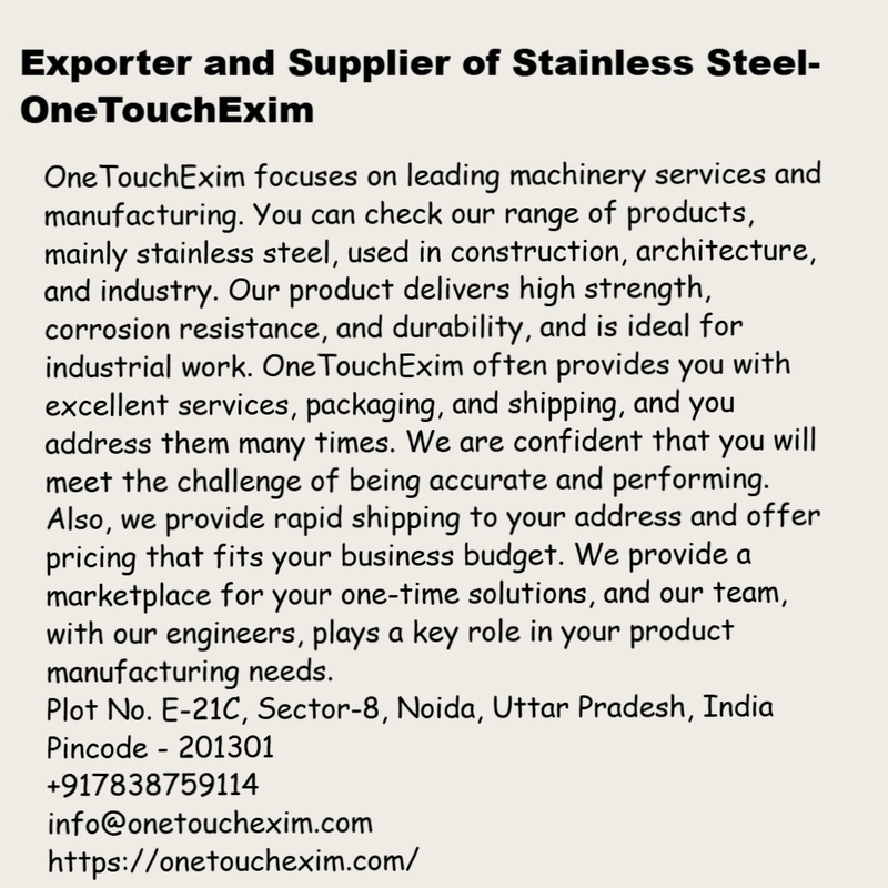 Supplier & Exporter of Stainless Steel Products Mood Board by onetouchexim on Style Sourcebook