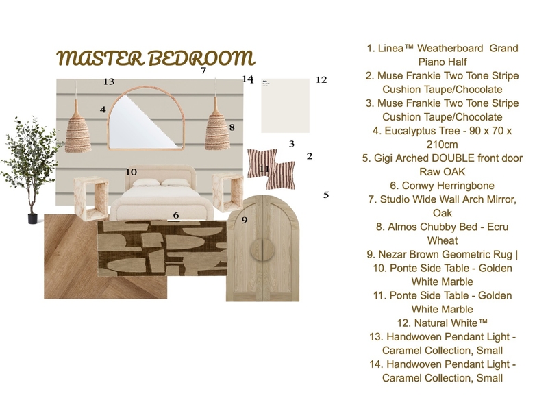 MASTERBEDROOM Mood Board by emmamoignard on Style Sourcebook