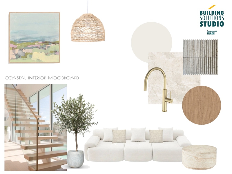 Coastal Interior Moodboard Mood Board by bsschwh@bunnings.com.au on Style Sourcebook