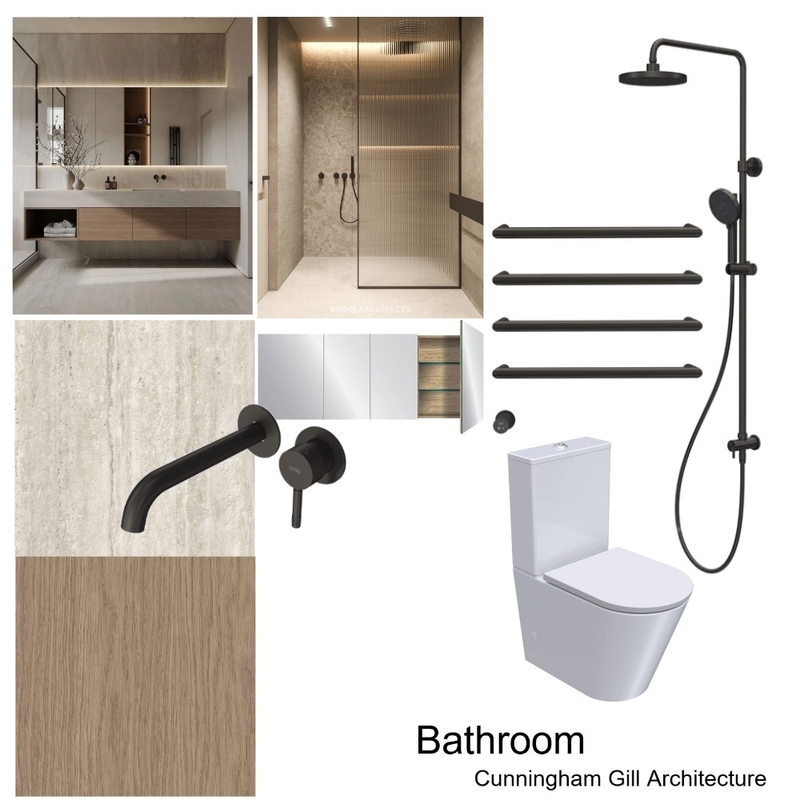 Dalamagas Bathroom Mood Board by Cunningham Gill Architecture on Style Sourcebook