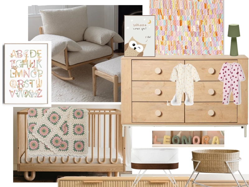 Nursery Mood Board by meredithkselman@gmail.com on Style Sourcebook