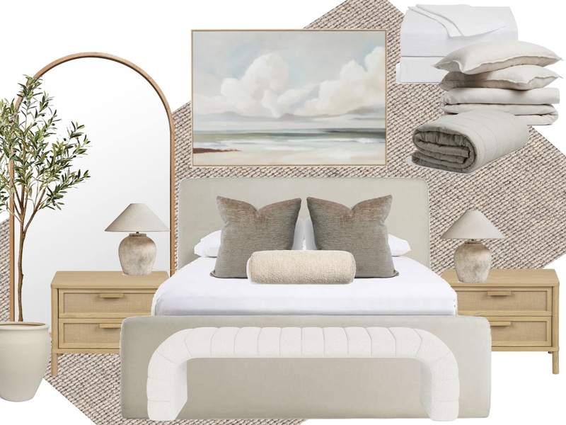 10 hilli place, ormiston -  master bedroom 5 Interior Design Mood Board by tlaws