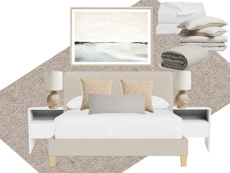 10 hilli place, ormiston -  spare bedroom 2 Mood Board by tlaws on Style Sourcebook
