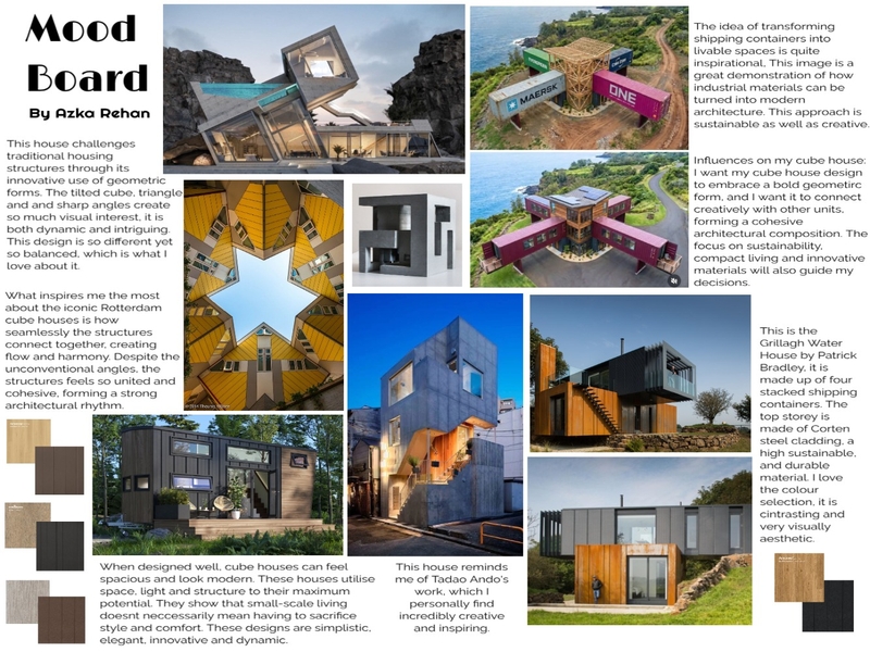 Cube House Design Moodboard Mood Board by AzkaR on Style Sourcebook